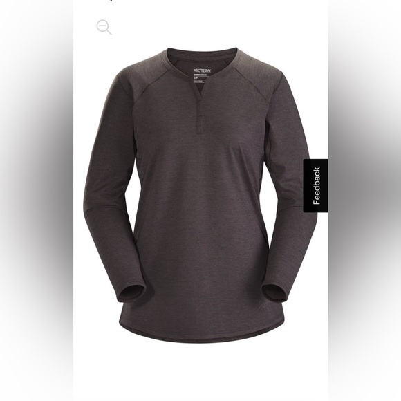 Tops - Arc'teryx Women's Kadem Henley Long Sleeve size large